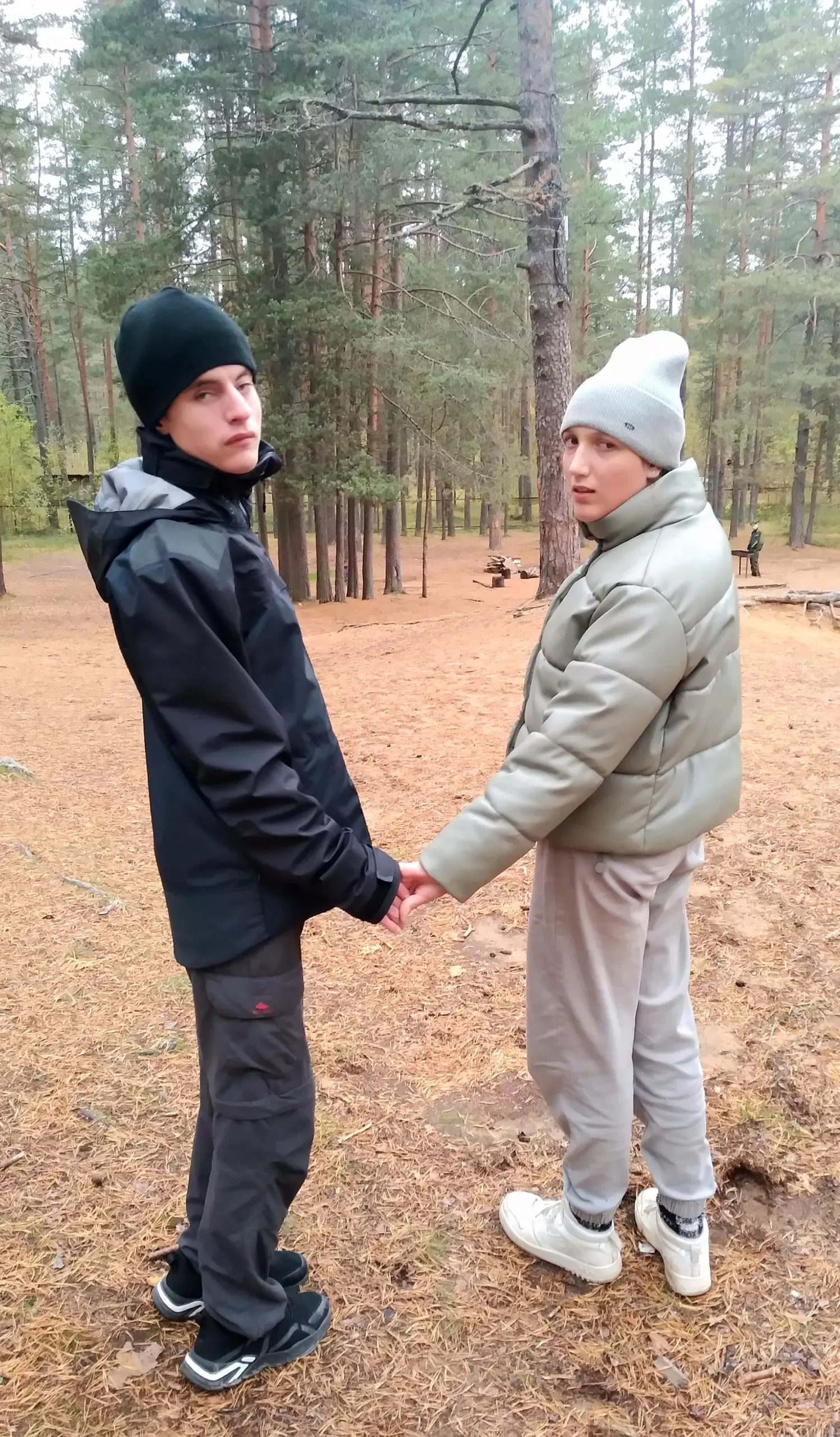 Друзья на прогулке