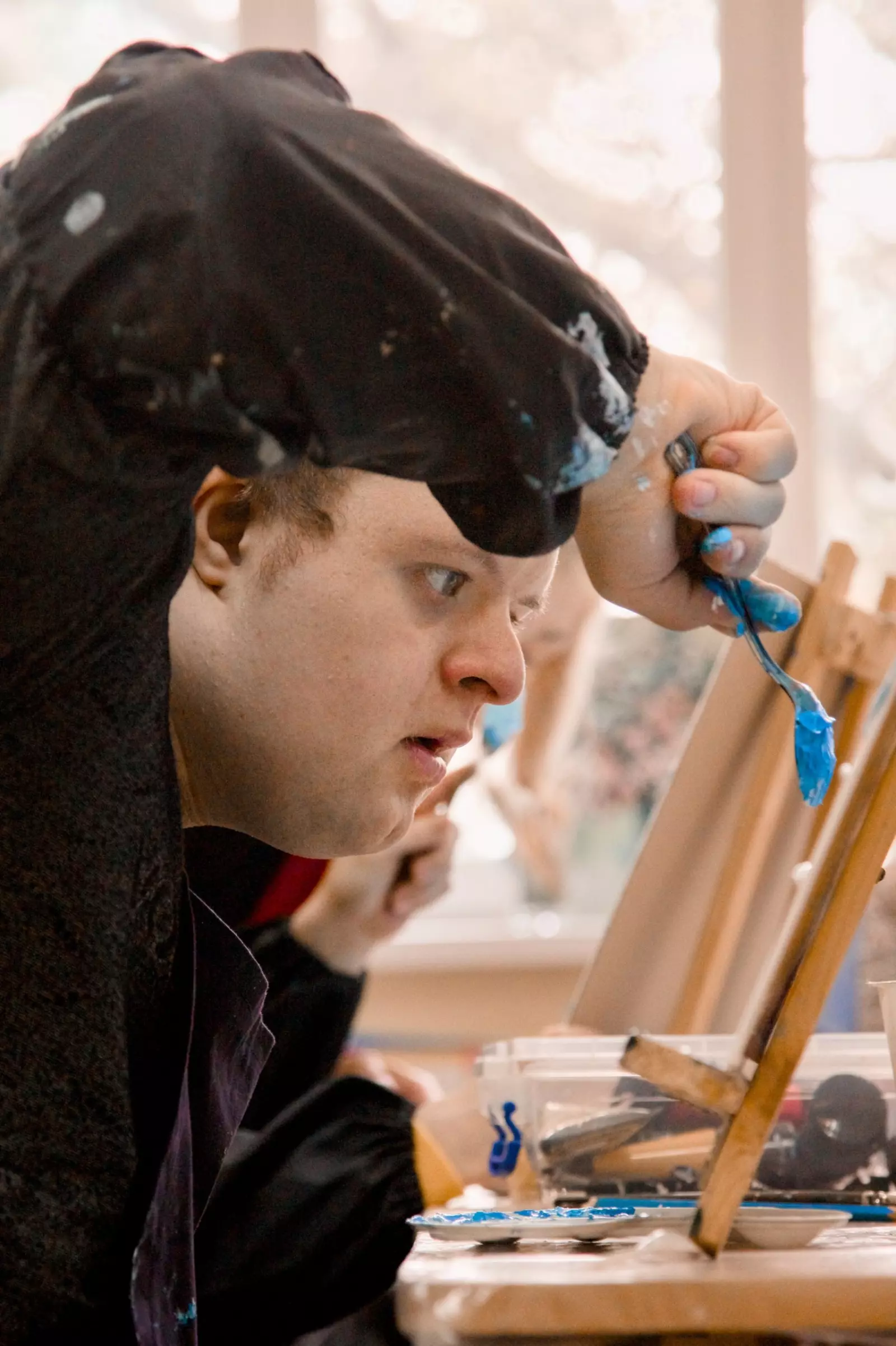 В мастерской