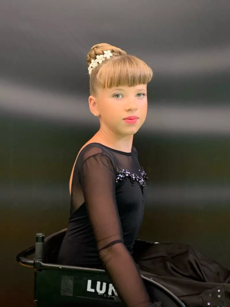 Полина на Чемпионате Санкт-Петербурга по танцам на колясках